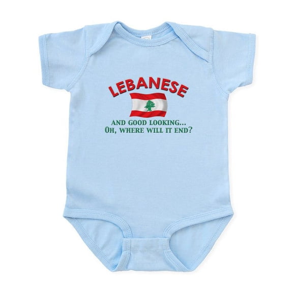 CafePress - Good Lkg Lebanese 2 Infant Bodysuit - Baby Light Bodysuit, Size Newborn - 24 Months