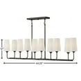 thumbnail image 3 of Hinkley Lighting - Lewis - 50W 10 LED Linear Chandelier In Traditional Style-12, 3 of 12