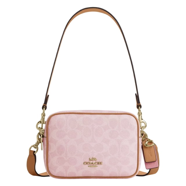 Bolsa Crossbody Carey Medium Coach Rosa