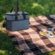 thumbnail image 5 of Baúl al aire libre gran capacidad, Baúl picnic aislante, Material aluminio grueso, Diseño cuadrado, Para familia, Aislamiento térmico, Baúl de viaje, Acero inoxidable, Para camping, Blahzhy, 5 of 8