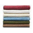 thumbnail image 3 of Lintex Linens Textured 6-piece Combed Cotton Bath Towel Set Taupe, 3 of 5