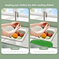 thumbnail image 4 of Batería de Cocina Protector contra salpicaduras de silicona para fregaderocon forma de animales lindos para uso en la cocina (B verde) Wdftyju Libre de BPA, 4 of 9