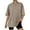 Khaki, variant on Tdoqot Womens Oversized T Shirts- Soft Cotton Casual Trendy Short Sleeve Crewneck Summer Tops Tees Brown Size S-2XL