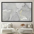 thumbnail image 3 of Gray And Gold Art, Gray Marble Printed Canvas, Gold Marble Canvas, Modern Marble Canvas Art, Alcohol Ink Art, Marble Printed Canvas, Canvas Wall Decor - Gold Framed, 3 of 9