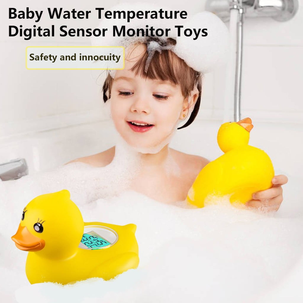BEAUTIFUL BEGINNINGS BABY BATH SAFETY THERMOMETER YELLOW FISH TEMPERATURE  FLOAT 