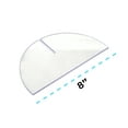 thumbnail image 3 of Alpine Table Top Sneeze Guard, Clear Acrylic Sheet, Protective Desk Screen, 24 in x 36 in x 0.18 in, 3 of 7