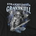 thumbnail image 2 of Masters of The Universe T-Shirt Straight Outta Grayskull Unisex Graphic Tee For Men & Women, 2 of 7