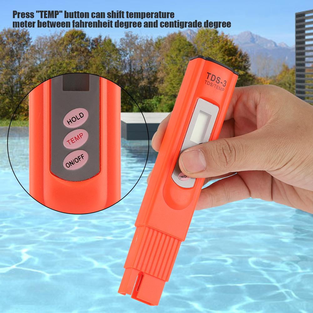 Moksha Digital Lcd Tds Water Quality Purity Monitor Aquarium Swimming Pool Ph Meter Tester Water Quality Tester Lcd Digital Tds Meter Tester Walmart Com Walmart Com