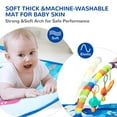 Baby Play Mat, Infants Gym Play Mat Sit and Play Activity Center with