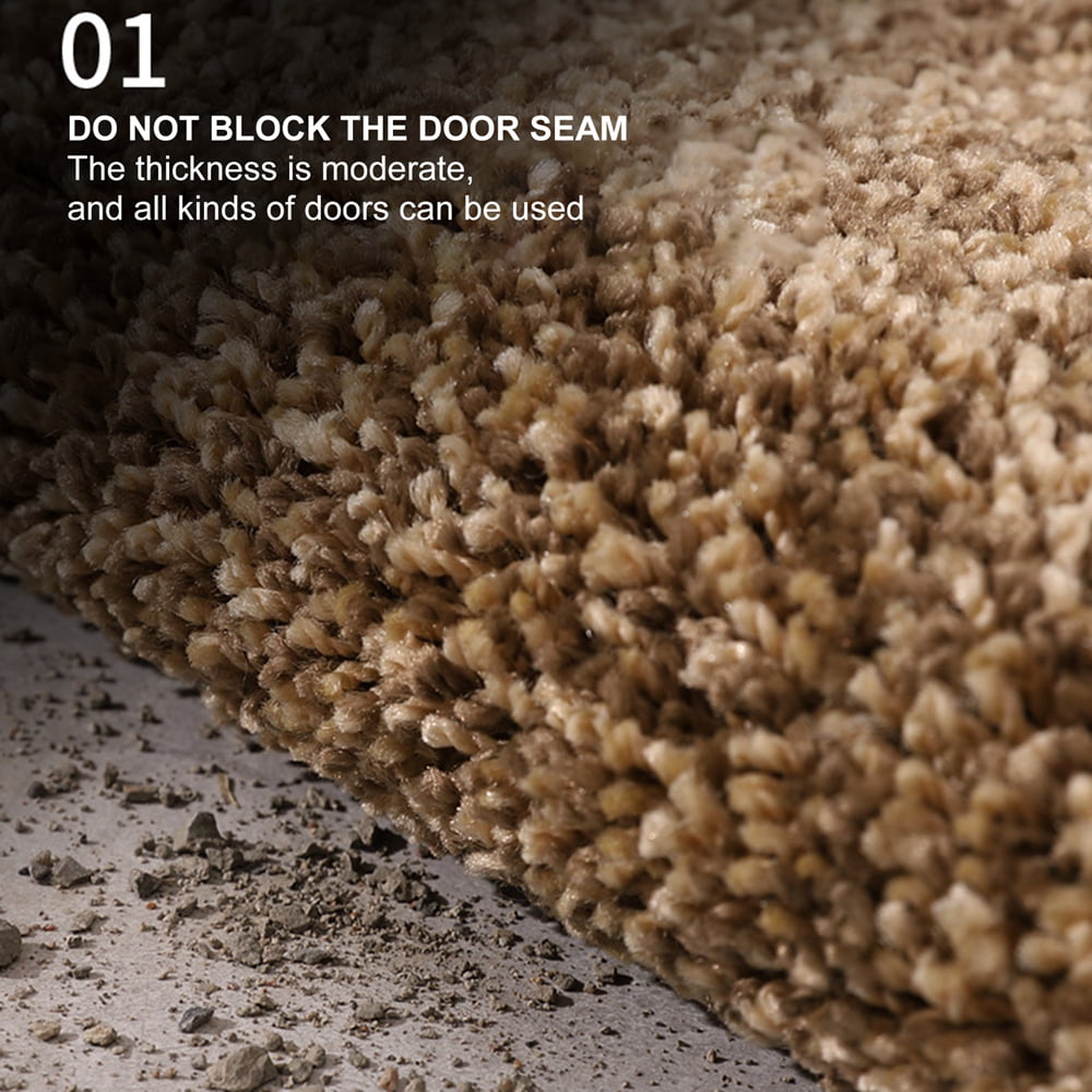 Pluoda Indoor Doormat , Absorbent Front Back Door Mat Floor Mats, Rubber Backing Non Slip Door Mats Inside Mud Dirt Trapper Entrance Door Rug Carpet