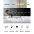 thumbnail image 5 of Simple Retro Yellow Stripes Blackout Curtains 84 Inches Length, Modern Abstract White Lines Window Treatment Thermal Insulated Drapes for Bedroom Living Room 2 Panels 104x84 Inches, 5 of 8