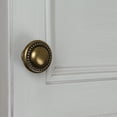 thumbnail image 4 of GlideRite 1.25 in. Round Beaded Cabinet Knobs, Antique Brass, Pack of 5, 4 of 5