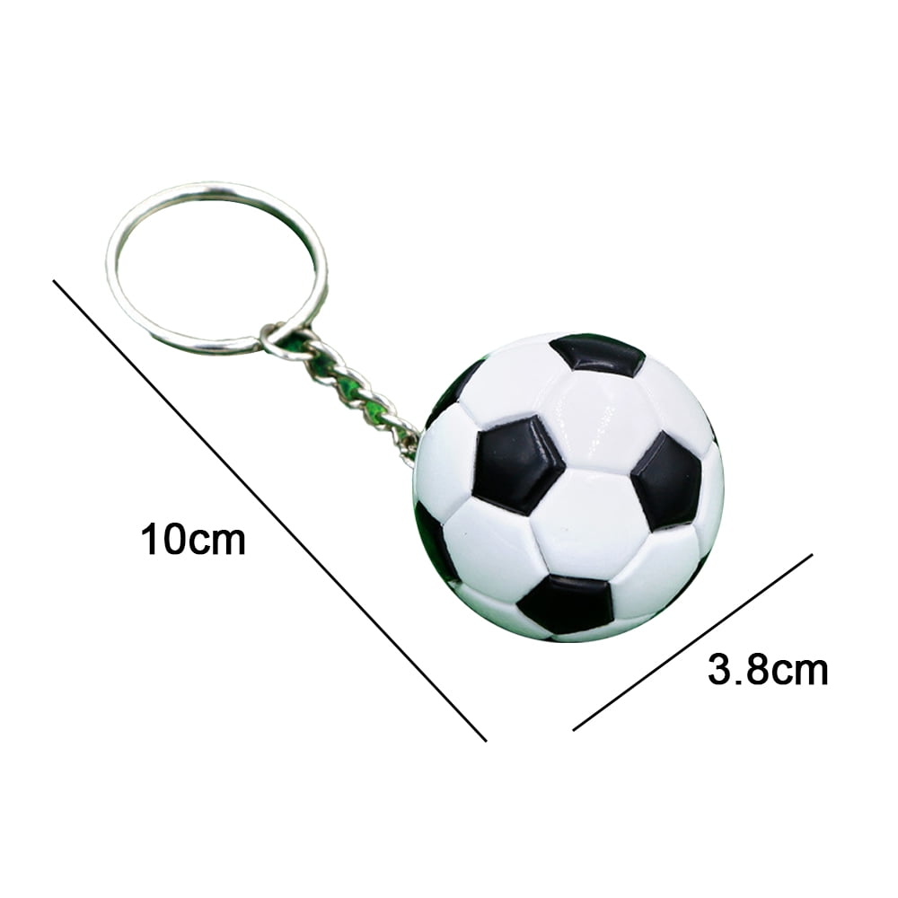 Soccer Keychains Sports Ball Key Ring Mini Soccer Ball - Temu