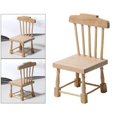 thumbnail image 4 of 1:12 Pen House Furniture Silla de de comedor en miniatura, juguetes para , muebles de de simulación, accesorios de juguetes pa Madera CUTICAT sofá en miniatura de casa de muñecas, 4 of 8