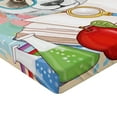 thumbnail image 2 of Ambesonne Animal Fitted Sheet, Hipster Panda in, Full Size, Multicolor, 2 of 3