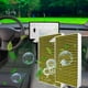 thumbnail image 3 of Limpiador de aire Filtro de aire para coche, filtro de aire acondicionado para cabina con reemplazo Tomshoo Limpiador de aire, 3 of 7
