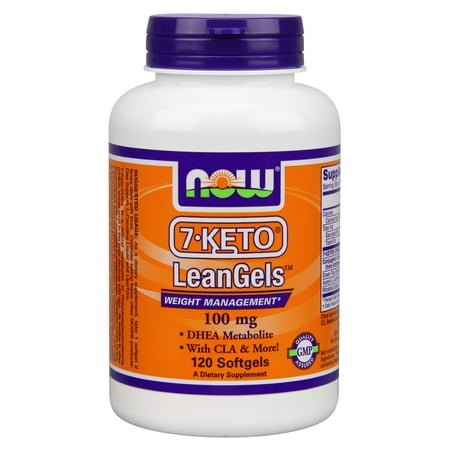 NOW Foods 7-Keto Leangels 120 gélules 100 mg de