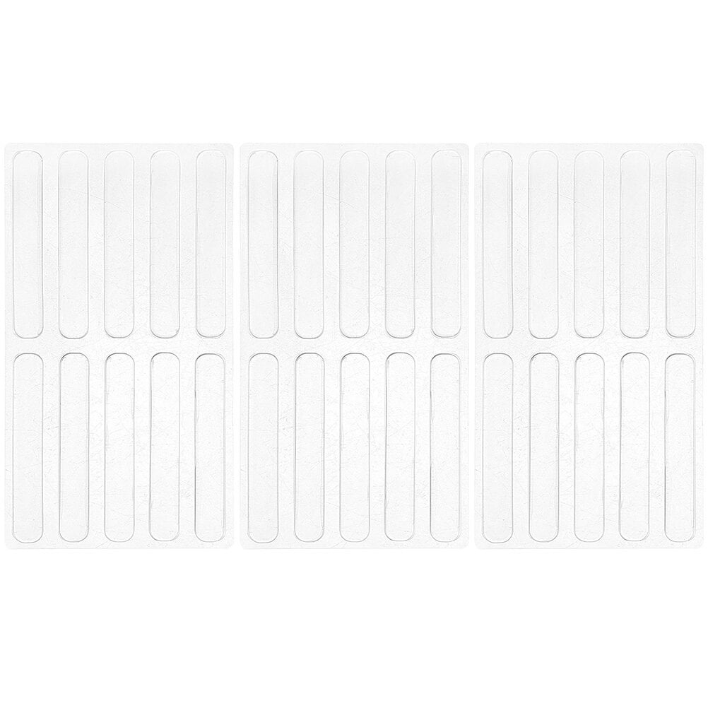 30pcs Door Bumpers Transparent Bumper Pads Glass Table Bumper