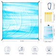 thumbnail image 2 of Manta de playa WIWIGO, 200 x 211 cm, impermeable y resistente a la arena, 2 of 6