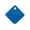 A001- Blue, variant on Sewing Needle Threader, Needle Threaders for Hand Sewing, Embroidery Needle Threader, Needle Threading Aid, Yellow Diamond Shape 1.25X1X0.5 in Metal Hook Threading Tool, Easy to