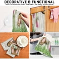 thumbnail image 3 of Brown Easter Bunny Kitchen Dish Towels Set of 1 Absorbent Hand Towels, Lint-Free 18"x28" White Wooden Board Dishcloths Fast Drying for Cooking Baking Home Clean, 3 of 6