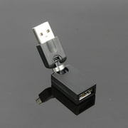 USB Winkeladapter A Stecker A Buchse Kupplung 360 Gelenk drehbar R1V3