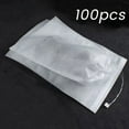 thumbnail image 2 of 100Pcs Non-Woven Shoe Dust Covers Dustproof Drawstring Clear Storage Bag Travel Shoes Home Organization 24X38cm, 2 of 4