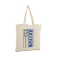 thumbnail image 2 of Awkward Styles Autism Flag Tote Bag Autism U.S.A. Flag Cotton Bag for Men and Women Autism American Flag Reusable Shopper Bag Autism Awareness Gifts for Him and Her Autism Bag Gifts Support Autism, 2 of 5