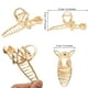 thumbnail image 2 of Pinzas para el pelo con garra Barrettes - 3 piezas Pinza para el pelo con pinza antideslizante Sailing Electrónica, 2 of 5