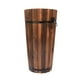 thumbnail image 1 of Macetero de barril de madera, jardinera, plantas de jardín para exteriores con diseño ergonómico. Estilo A, 1 of 9