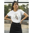 thumbnail image 2 of Cute Sea Otter With A Fish Tee Women's -Image by Shutterstock, 2 of 4