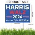 thumbnail image 3 of Kamala For President Yard Sign 18, 3 of 7