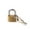 Gold, variant on Tool Bag,Small Lock Luggage Case Padlock Box Case Lock Lock Lovers Lock Luggage Padlock 20MM
