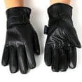 thumbnail image 4 of Alpine Swiss Mens Gloves Dressy Genuine Leather Warm Thermal Lined Wrist Strap, 4 of 7