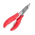 thumbnail image 3 of YAHHU Stainless Steel Nail Clippers Nippers Set Red Ingrown Toenail Corrector Pedicure Care Tools, 3 of 9