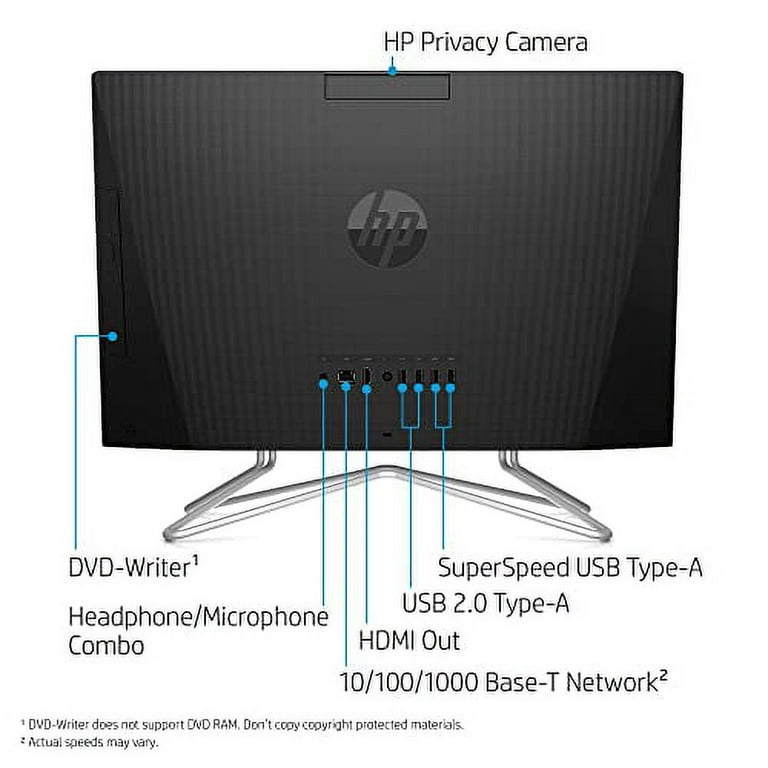 HP 2022 Newest 22-inch FHD IPS Touchscreen All-in-One