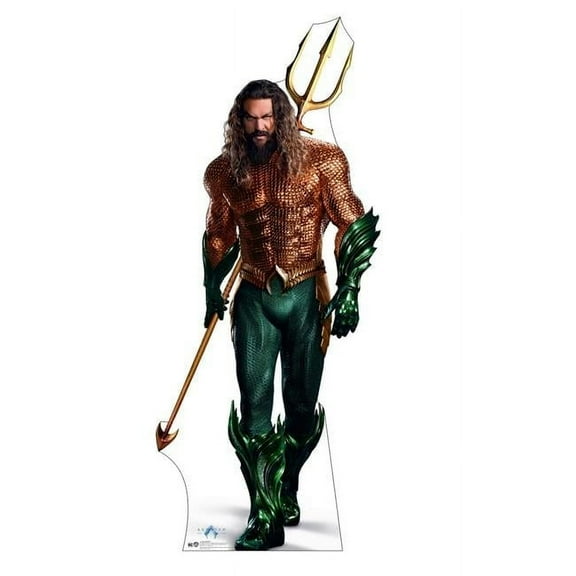 83 x 35 in. Aquaman Life-Size Cardboard Cutout