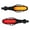 Yellow-Red, variant on 2pcs 16 LED Turn Signal Light Indicators DC12V Motorbike Flowing Water Blinker M10 Universal