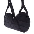 thumbnail image 4 of Reposapiés de avión cómodo, hamaca para pies y talones, reposapiés de viaje portátil para avión, accesorios de avión largo para Negro Soledad Hamaca reposapiés, 4 of 5