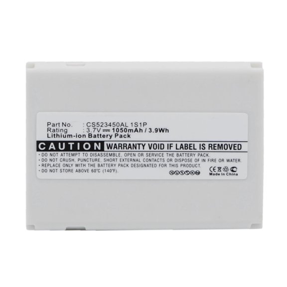 Batteries N Accessories BNA-WB-L8629 Pager Battery - Li-ion, 3.7V, 1050mAh, Ultra High Capacity Battery - Replacement for CriticalResponse CS523450AL 1S1P Battery