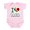 Petal Pink, variant on CafePress - I Love Calabria Italian Infant Bodysuit - Baby Light Bodysuit, Size Newborn - 24 Months