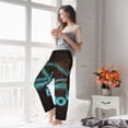 thumbnail image 6 of KLL Womens Neon Sign For Books Print Pajama Pants Soft Pajama Bottoms for Women Cozy Lounge Pants-, 6 of 7