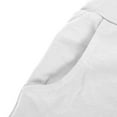 thumbnail image 4 of Lovskoo Athletic Shorts for Men Solid Color Casual Streak Pockets Drawstring Sweat Running Fitness Shorts White, 4 of 5