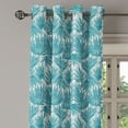 thumbnail image 3 of Ambesonne Grommet Curtain, , 50"x108", Petrol Blue Seafoam, 3 of 5