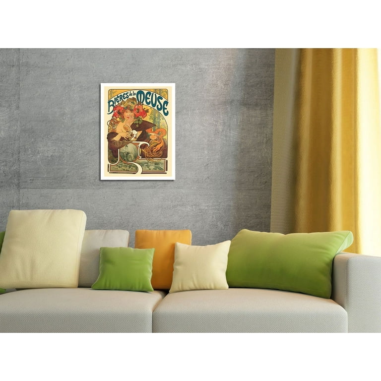 Beer of the Muse (Biéres de la Meuse) - Vintage French Advertising