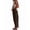 Brown, variant on Corduroy Overalls for Women Wide Leg Bib Pants Adjustable Romper Jumpsuit with Pockets Beige M