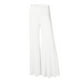 thumbnail image 2 of Qarigey Pantalones Pantalones de yoga de cintura alta Pantalones de mujer de pierna ancha Pantalones deportivos Ropa alta Prendas para la parte inferior del cuerpo Blanco METRO, 2 of 4