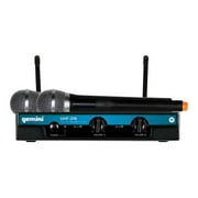 Gemini UHF-216M Hi-Quality Dual Channel Uhf Handheld Microphone Wireless System