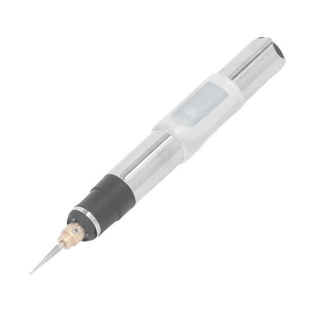Mini pluma de grabado eléctrica, 5000-25000r/min Mini grabado eléctrico USB Nail Art Grinder Pluma Tipo de pluma Grabador pequeño Resultados impresionantes
