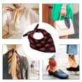 thumbnail image 2 of Head Scarf, Red Beautiful Lips Square Satin Hair Scarves Silk Bandana Scarf Headscarf for Women Wrap Neck, 2 of 7